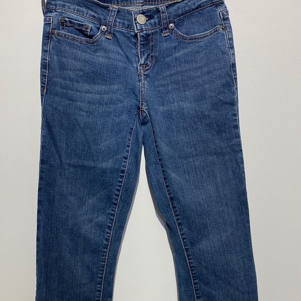 Aeropostale Women's Blue Medium Denim Wash Jeans Size 00 Short